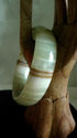 Hand Carved  Jade Bangle/inside diameter 62mm