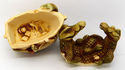 Harmony Kingdom 1997 Treasure Jest " Croc Pot" Sig