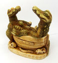 Harmony Kingdom 1997 Treasure Jest " Croc Pot" Sig