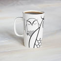 Starbucks Mug - Owl, 16 fl oz/with red gift box