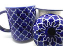 Starbucks Teavana Rabat Blue Infuser Mug/14 oz/in 