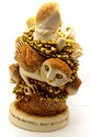Harmony Kingdom "Ivory Tower" Owls/Large Figurine 