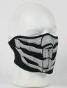 NEOPRENE 1/2 FACE MASK BONE BREATH Glow In The Dar