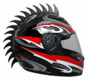 SAWBLADE WARHAWK HELMET MOHAWK Motorcycle ATV Moto