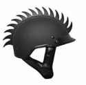 SAWBLADE WARHAWK HELMET MOHAWK Motorcycle ATV Moto