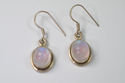 Sterling Silver Earrings Moonstone Jewelry Dangle 