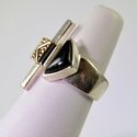Vintage Estate 14K and Sterling Ring Fine Jewelry 