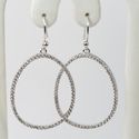 Tai Rittichai Jewelry Designer Earrings CZ Large O