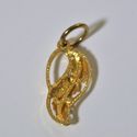 Vintage Estate Black Hills Gold Pendant 10K 1 inch