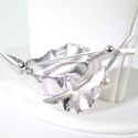 Vintage Fine Jewelry Pearl Brooch Sterling Silver 