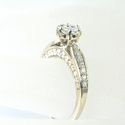 Vintage Diamond Wedding or Engagement Ring about o