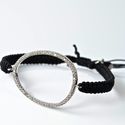 Tai Rittichai Jewelry Designer Bracelet CZ Large O