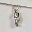Vintage Estate Sterling Silver Charm Shoe 3 D Desi