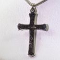  Sterling Silver Pendant Cross Charm 925 1 inch En