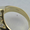 Vintage Estate Mans Diamond Band Fine Jewelry 14K 