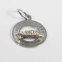 Vintage Estate Sterling Silver Charm American Quee