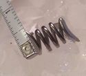 Geometric Silver Modern Coiled Stainless Steel 316