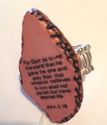 Lot Wholesale (6) Bible Verse John 3:16 Rings Spir