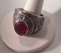 Stainless Steel United States Marines Red US Milit