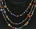 Handmade Ethnic 3 Strand Bead Multicolor African 2