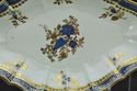 Antique Caughley Blue and Gold "Dresden" Dessert D