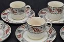 Set of 6 Antique Luster Copeland Spode Demitasse C