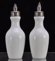 Pair of Miniature Requa's Patent Valve Nozzle Milk