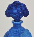 Ingrid Glass Czechoslovakian Malachite Blue Cherub