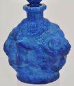 Ingrid Glass Czechoslovakian Malachite Blue Cherub