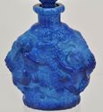 Ingrid Glass Czechoslovakian Malachite Blue Cherub