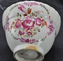 Staffordshire Hand Painted Floral Fluted Pearlware