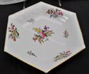 Set of 3 Spode Hand Painted Porcelain Flowered Hex