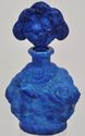 Ingrid Glass Czechoslovakian Malachite Blue Cherub