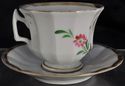 Antique "Affections Gift" HP Staffordshire Cup and