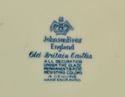 Johnson Bros. Blue Old Britain Castles Dinner Plat