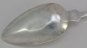 Coin Silver Basket of Flowers Table Spoon Davison 