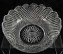 Large Antique ABP 10 Inch Strawberry Diamond Fan C