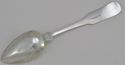 Coin Silver Basket of Flowers Table Spoon Davison 