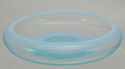 Fostoria Seascape Blue Opalescent Glass 11 Inch Bo