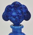 Ingrid Glass Czechoslovakian Malachite Blue Cherub