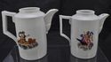 Two Antique Hand Painted Porcelain Furstenburg Cho