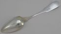 Coin Silver Basket of Flowers Table Spoon Gardiner