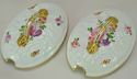 Pair of Antique Derby Porcelain Sauce Tureens on L