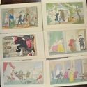 21 Original Rowlandson Hand Colored Aquatints from