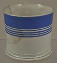 Antique Pearlware Mocha Ware Blue and White Banded