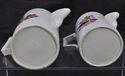 Two Antique Hand Painted Porcelain Furstenburg Cho