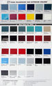 1993 Ford Car Paint Color palette