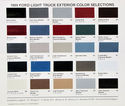 1989 Ford Truck Paint Color palette