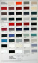 1996 Ford Car Paint Color palette