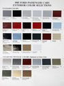 1985 Ford Car Paint Color palette